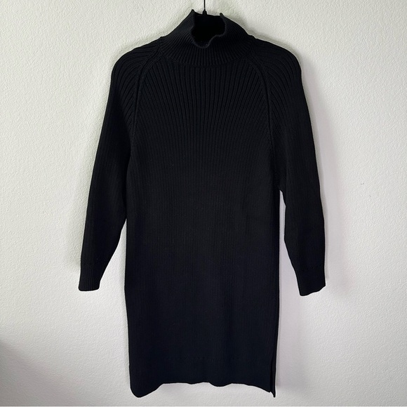 EMERSON FRY Rib Knit Sweater Back Organic Dress SZ XS - Picture 3 of 9